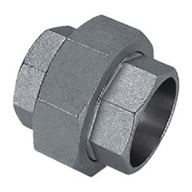 Mss Ss 316 Cast Pipe Fitting Union 2" Socket Weld Female view 2