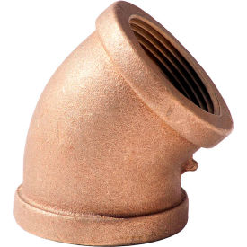 2 In. Lead Free Brass 45 Degree Elbow - FNPT - 125 PSI view 2