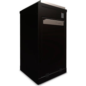 MB Sentinel™ Box Sentinel® Front Loader Solar Powered Cabinet 26""W x 26""Dx 45""H Black