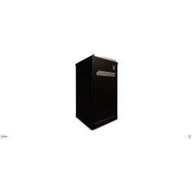 MB SENTINEL ENTERPRISES LLC BSTSFLSP-BLK MB Sentinel™ Box Sentinel® Front Loader Solar Powered Cabinet, 26"W x 26"Dx 45"H, Black image.