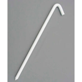 Cutshaw Industries 62518BWH 18" Hook Stake, Bright White image.
