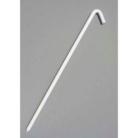 Cutshaw Industries 62524BWH 24" Hook Stake, Bright White image.
