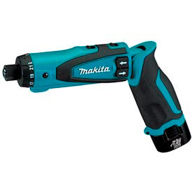 Makita Usa DF012DSE  Makita® DF012DSE, 7.2v Lithium-Ion Cordless 1/4" Hex Driver-Drill Kit w/ Auto-Stop Clutch image.