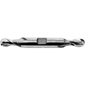 Melin Tool Company B-2424-B 3/4" Dia., 3/4" Shank, 1-5/16" LOC, 5" OAL, 2 Flute Cobalt Ball Double End Mill, Uncoated image.