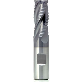 Melin Tool Company CCFP-2020-L 5/8" Dia., 2-1/2" LOC, 4-5/8" OAL, 4 Flute Cobalt Single End Fine Roughing End Mill, Uncoated image.