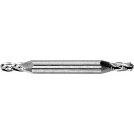 Melin Tool Company DDMG-1204-B 1/8" Dia., 3/8" Shank, 3/8" LOC, 3-1/16" OAL, 4 Flute Solid Carbide Ball Double End Mill, Uncoated image.