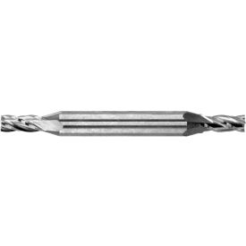 Melin Tool Company DDMG-1208-AlTiN 1/4" Dia., 3/8" Shank, 5/8" LOC, 3-1/2" OAL, 4 Flute Solid Carbide Double End Mill, AlTiN image.