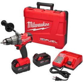 Milwaukee Electric Tool Corp. 2903-22 Milwaukee 2903-22 M18 FUEL 1/2" Drill/Driver Kit w/ 2 XC Batteries image.