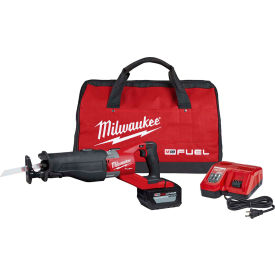 Milwaukee Electric Tool Corp. 2722-21HD Milwaukee M18 FUEL™ Cordless SUPER SAWZALL® Reciprocating Saw Kit, 2722-21HD image.