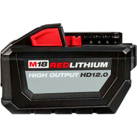 Milwaukee Electric Tool Corp. 48-11-1812 Milwaukee® 48-11-1812 M18® REDLITHIUM® High Output 12.0Ah Battery Pack image.