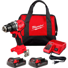 Milwaukee 3602-22 M18™ 1/2"" Compact Brushless Drill/Driver Kit