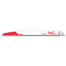 Milwaukee Electric Tool Corp. 48-00-5027 Milwaukee® 48-00-5027 12" 5 TPI The Ax™ SAWZALL® Blade (5 Pack) image.