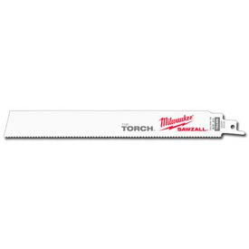Milwaukee Electric Tool Corp. 48-00-5713 Milwaukee® 48-00-5713 9" 10 TPI The Torch™ SAWZALL® Blade (5 Pack) image.