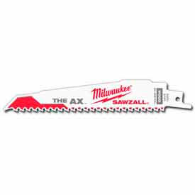 Milwaukee Electric Tool Corp. 48-01-7026 Milwaukee® 48-01-7026 9" 5 TPI The Ax™ SAWZALL® Blade  image.