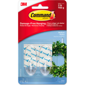 Command Medium Clear Hooks 17091CLR-ES
