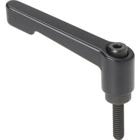 MORTON MACHINE WORKS MH-303 Adjustable Handle w/ Stud - 1/4-20 x 0.78" Stud - 1.65" L x 1.30" H Die Cast Handle - MH-303 image.