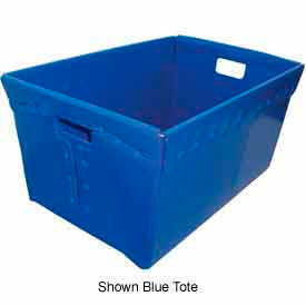 Minnesota Diversified Industries 1524-Gre-66 Corrugated Plastic Nestable Tote, 24x16x12, Green (Min. Purchase Qty 66+) image.