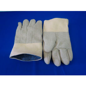 Mechanix Glove 231-PBI-22 Chicago Protective Apparel Kevlar® TwillHigh Heat Gloves, 11"L, Yellow image.