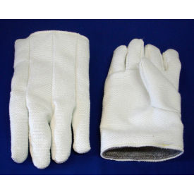 Mechanix Glove 231-Z Chicago Protective Apparel PBI® BlendHigh Heat Gloves, 22 Oz., 11"L, Yellow image.