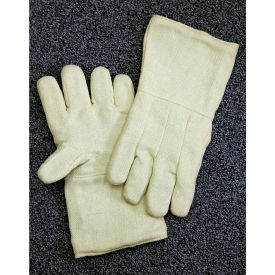 Mechanix Glove 234-KVG Chicago Protective Apparel Para Aramid Blend High Heat Gloves, 14"L, Yellow image.