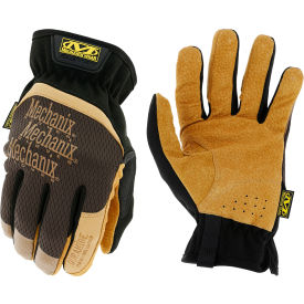 Mechanix Glove LFF-75-010 Mechanix Wear Durahide™ FastFit® Leather Gloves, Brown, Large image.