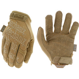 Mechanix Wear Original Tactical Gloves, Synthetic Leather w/TrekDry , Coyote, Large