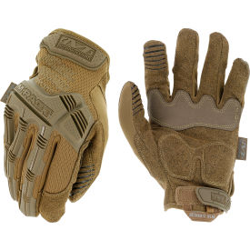 Mechanix Glove MPT-72-009 Mechanix Wear M-Pact® Tactical Gloves, Synthetic Leather/D30® Palm Padding, Coyote, Medium image.