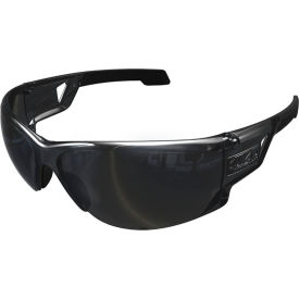 Mechanix Glove VNS-20AB-PU Mechanix Wear® Vision Type-N Protection Safety Eyewear, Smoky Lens, Black Frame image.