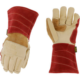Mechanix Glove WS-FLX-009 Mechanix Wear® Torch Flux Welding Gloves, Medium, Tan image.