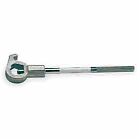 Fire Hose Adjustable Hydrant Wrench - 1-1/4 In. - 4-1/2 In. - Malleable Iron Fire Hose Adjustable Hydrant Wrench - 1-1/4 In. - 4-1/2 In. - Malleable Iron