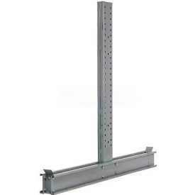 Global Industrial B1966683 Global Industrial™ Double Sided Cantilever Upright, 107"Dx192"H, 2000 Series, Sold Per Each image.