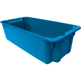 MFG Tray Plexton® Fiberglass Nest & Stack Tote 24-1/8"L x 11-3/8"W x 6-7/8"H Blue 