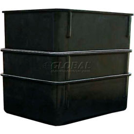 MFG - Molded Fiberglass Companies 9201005167 Molded Fiberglass Fibrestat ESD Nesting Box 920100 - 11-3/4"L x 8-3/4"W x 4-1/8"H image.