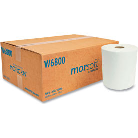 Morcon Tissue Morsoft Universal Roll Towels 8" x 800 ft White 6 Rolls/Case 