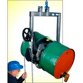 Morse® Stainless Steel Kontrol-Karrier 185A-HDSS - 55 Gallon - 1500 Lb. Capacity