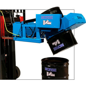 Morse Mfg Co., Inc. 290F Morse® Power-Grip & Tilt Fork Mount Drum Handler, 1500 lb. Weight Capacity image.