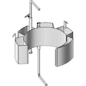 Morse® Stainless Steel Drum Adaptor 55/30SS-19 for 18.5""- 19"" Diameter Drum