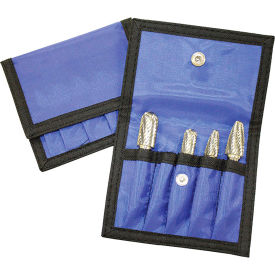 MASTERCUT TOOL CORP POUCH-NL1DC Mastercut Tool Corp. Bur Wallet Pouch w/o Logo, Double Cut, SF-5, SF-3, SF-1, Set of 3 image.