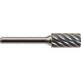 MASTERCUT TOOL CORP SA-1NX-GI Global Industrial Cylindrical No Endcut Bur For Stainless Steel, 2"L x 1/4" Shank Dia. image.