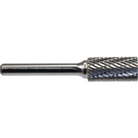 MASTERCUT TOOL CORP SA-51SC-GI Global Industrial Cylindrical No Endcut Bur, Single Cut, 2"L x 1/8" Shank Dia. image.