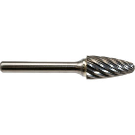 MASTERCUT TOOL CORP SF-3NX-GI Global Industrial Radius Tree Shaped Bur For Stainless Steel, 2-1/2"L x 1/4" Shank Dia. image.