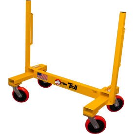 PARAGON PRO MANUFACTURING SOLUTIONS INC 1361****** TROLL 4000lb Capacity Drywall Cart, 48"L x 23"W x 44"H image.