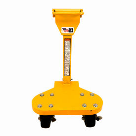 PARAGON PRO MANUFACTURING SOLUTIONS INC 69D EZ Wheel Dumpster Dolly Double Caster, 250 (If Container has 2 wheels 350lbs) Capacity LBS image.