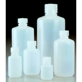 Thermo Scientific 2089-0016 Thermo Scientific Nalgene™ Narrow-Mouth HDPE Economy Bottles with Closure, 500mL, Case of 48 image.