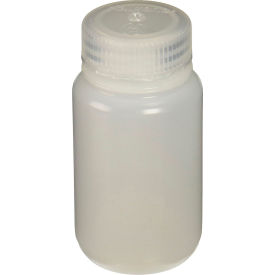 Thermo Scientific 2199-0004 Thermo Scientific Nalgene™ Wide-Mouth HDPE IP2 Bottles, 125mL, Case of 72 image.