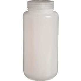 Thermo Scientific Nalgene Wide-Mouth HDPE IP2 Bottles, 1000mL, Case of 24