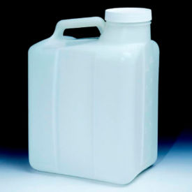 Thermo Scientific 2241-0050 Thermo Scientific Nalgene™ Heavy-Duty Wide-Mouth HDPE Jugs with Closure, 20 Liter, Case of 4 image.