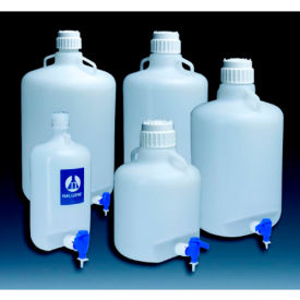 Thermo Scientific 2318-0010 Thermo Scientific Nalgene™ LDPE Carboys with Spigot, 4 Liter, Case of 6 image.