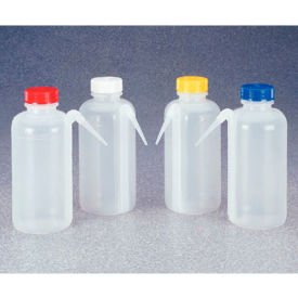 Thermo Scientific Nalgene Color-Coded Unitary LDPE Wash Bottles, 500mL, Case of 16
