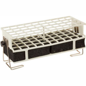 Thermo Scientific 30184 Thermo Scientific Full-Size Test Tube Rack Clamp, For 17-20mm Tubes, 4 x 10 Array, White image.